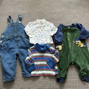 Vintage baby boy bundle 6-12m